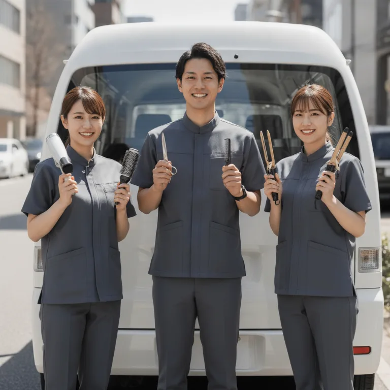 高級美容室 のチーム: 知多市